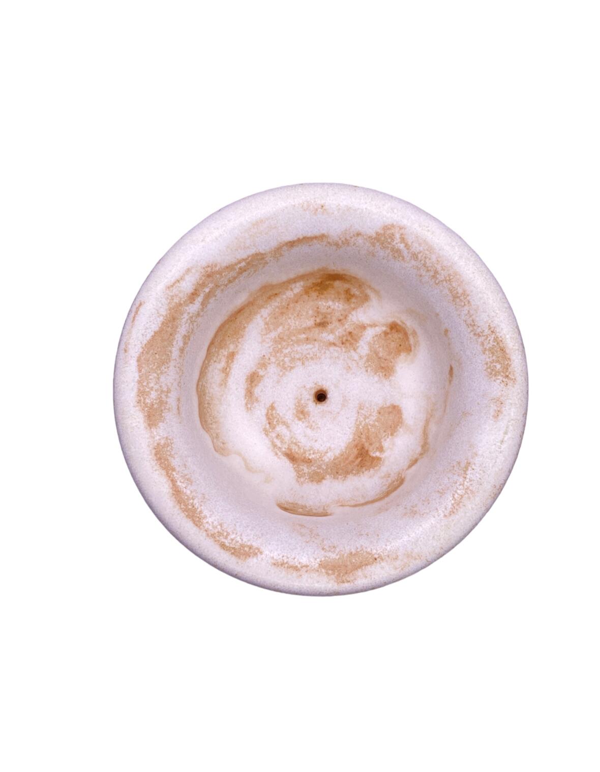 Bowl Dot Incense Ceramic Holder