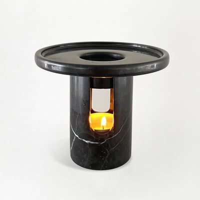 Aroma Scented Lamp Nero Marquina / Onyx White