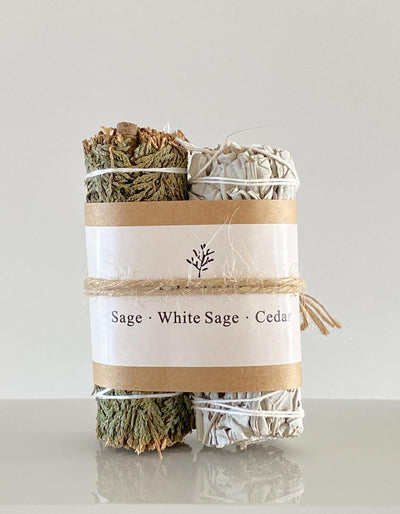 Cedar/ White Sage Smudge Stick