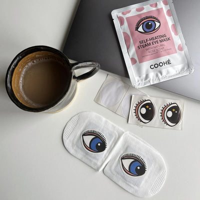 Selvopvarmende Øjenmaske 8 stk