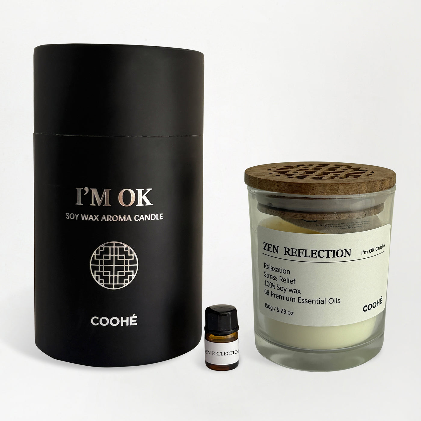 I'AM OK Duftlys 9 Varianter