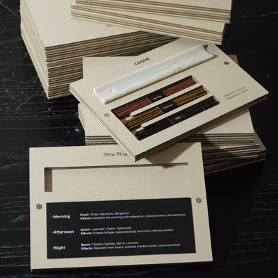 Slow Ritual Incense Stick Set