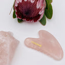 Facial Glow Gua Sha Rose Quartz