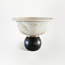DOT Ceramic Incense Holder White/Black