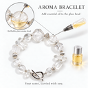 CALM | Clear Quartz Aroma Bracelet