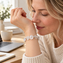 CALM | Clear Quartz Aroma Bracelet