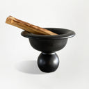 DOT Incense Ceramic Holder Black