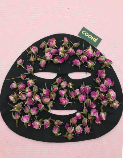 Rose Fugtgivende Ansigtsmaske