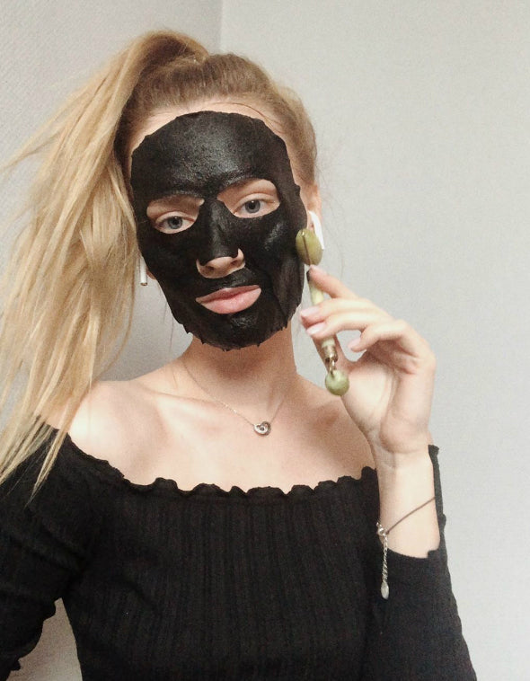 Rose Fugtgivende Ansigtsmaske